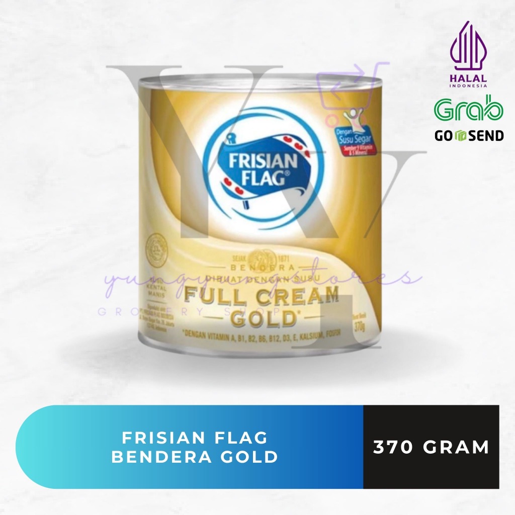 

[KALENG] Frisian Flag Susu Bendera Kental Manis Gold 370 gram