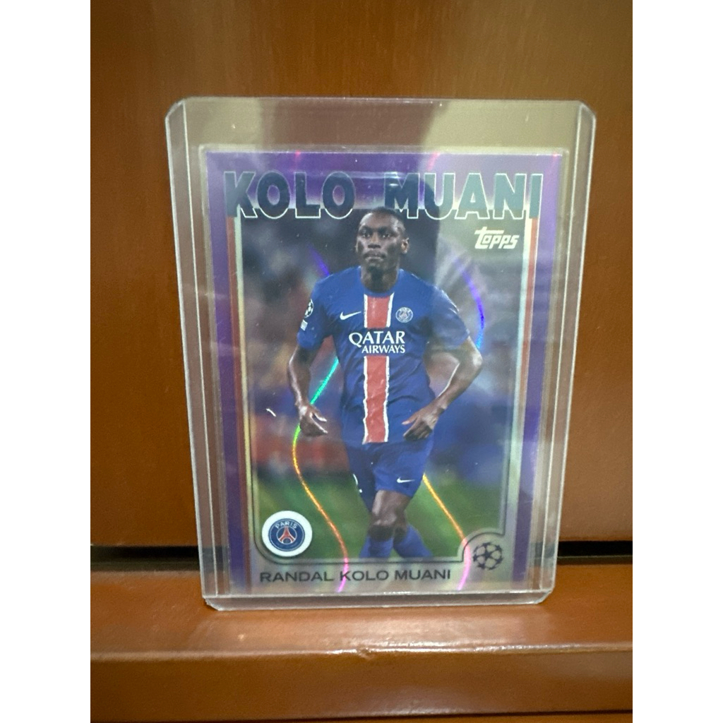 Randal Kolo Muani Psg Topps card