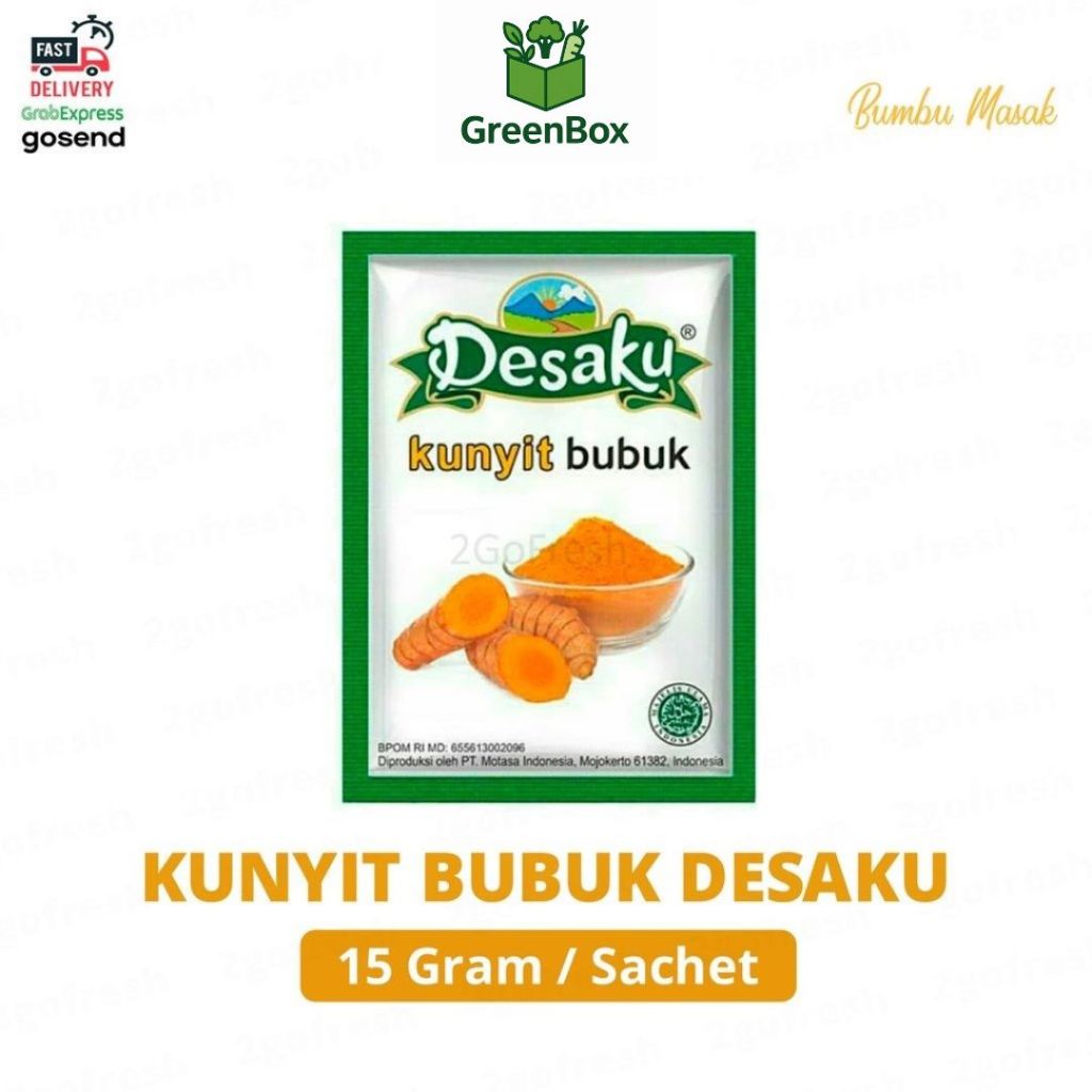 

Kunyit Bubuk Desaku Bumbu Masak Sachet - Sayur Sayuran