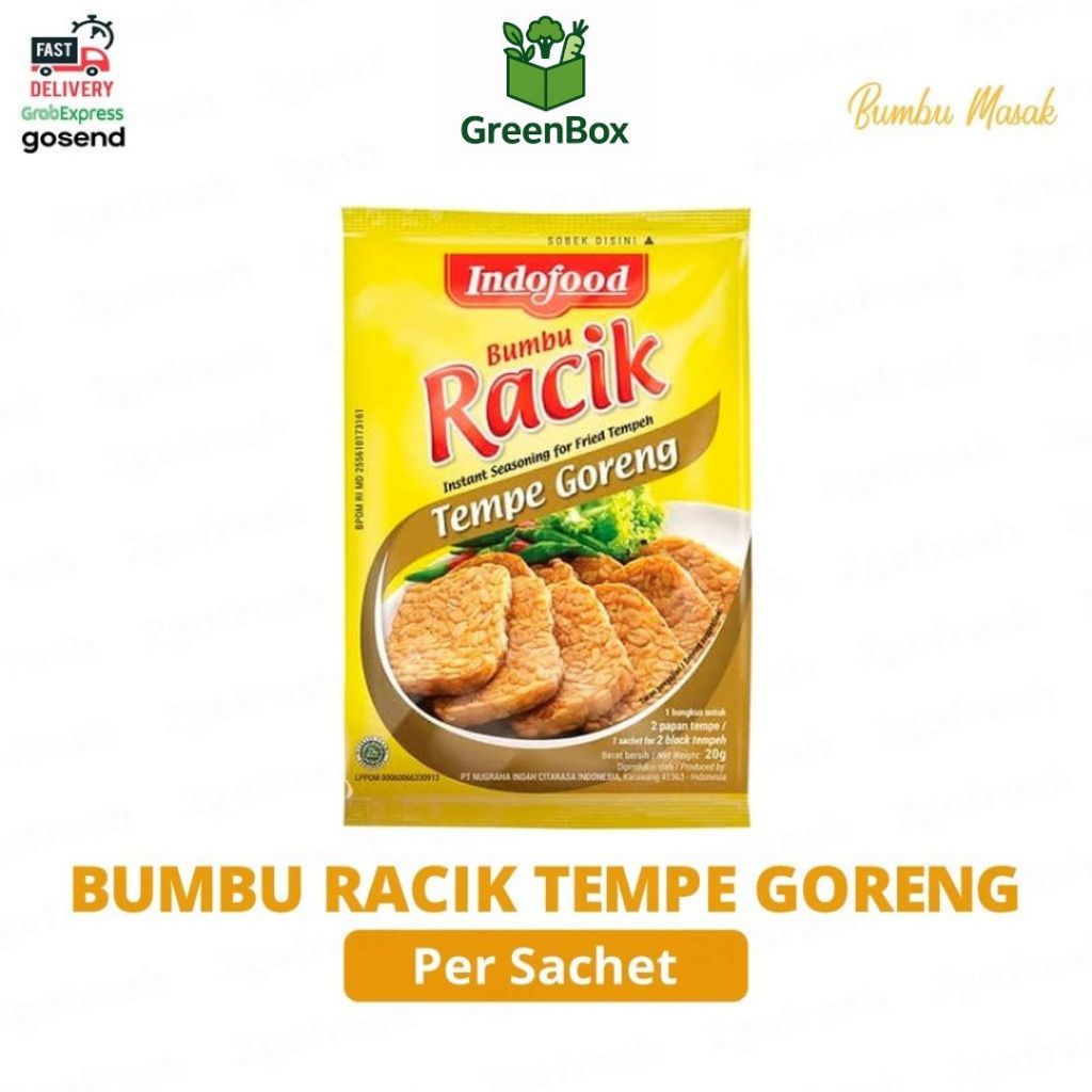 

Bumbu Masak Racik Tempe Goreng Sachet - Sayur Sayuran