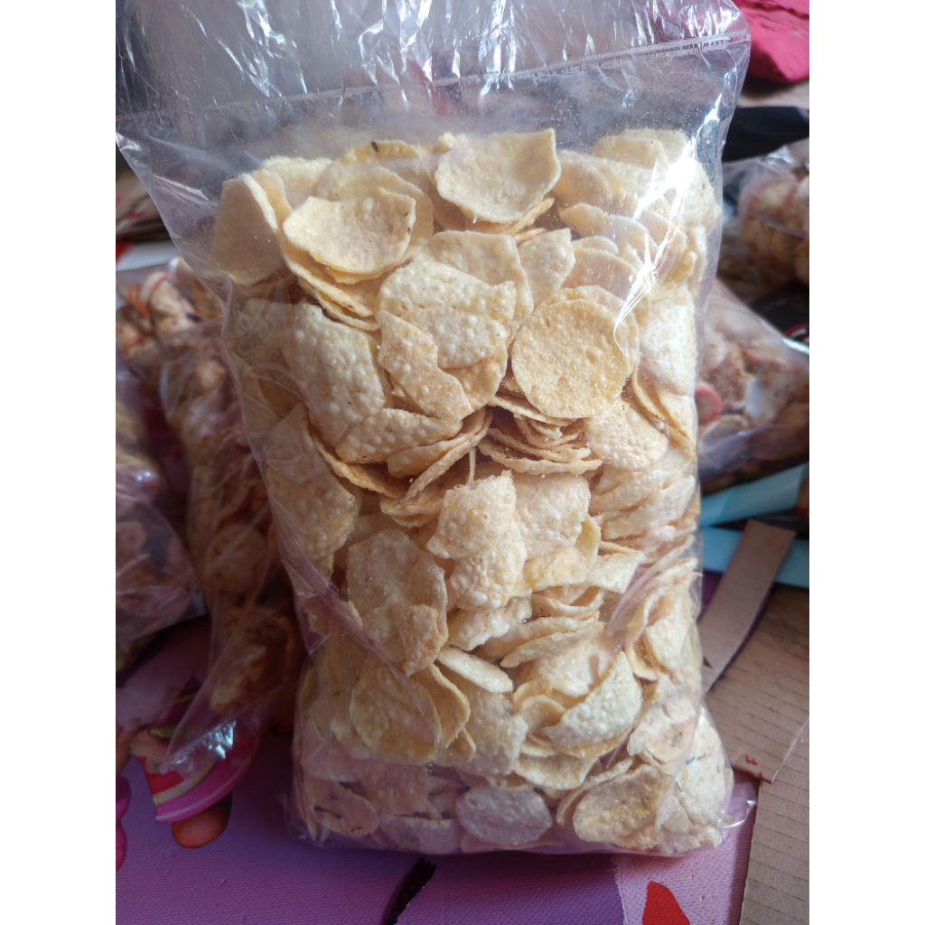 

opak singkong asin gurih 500gram