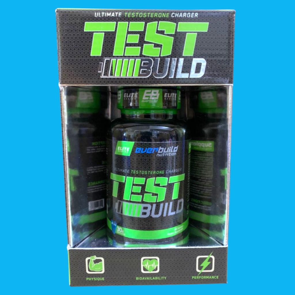 Everbuild Nutrition Test Build 90Caps Testoterone Booster Testobooster