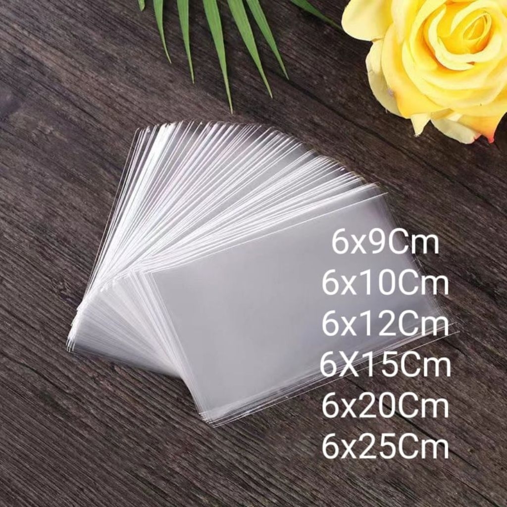 

Plastik kaca OPP bening, variasi uk 6Cm tanpa perekat.