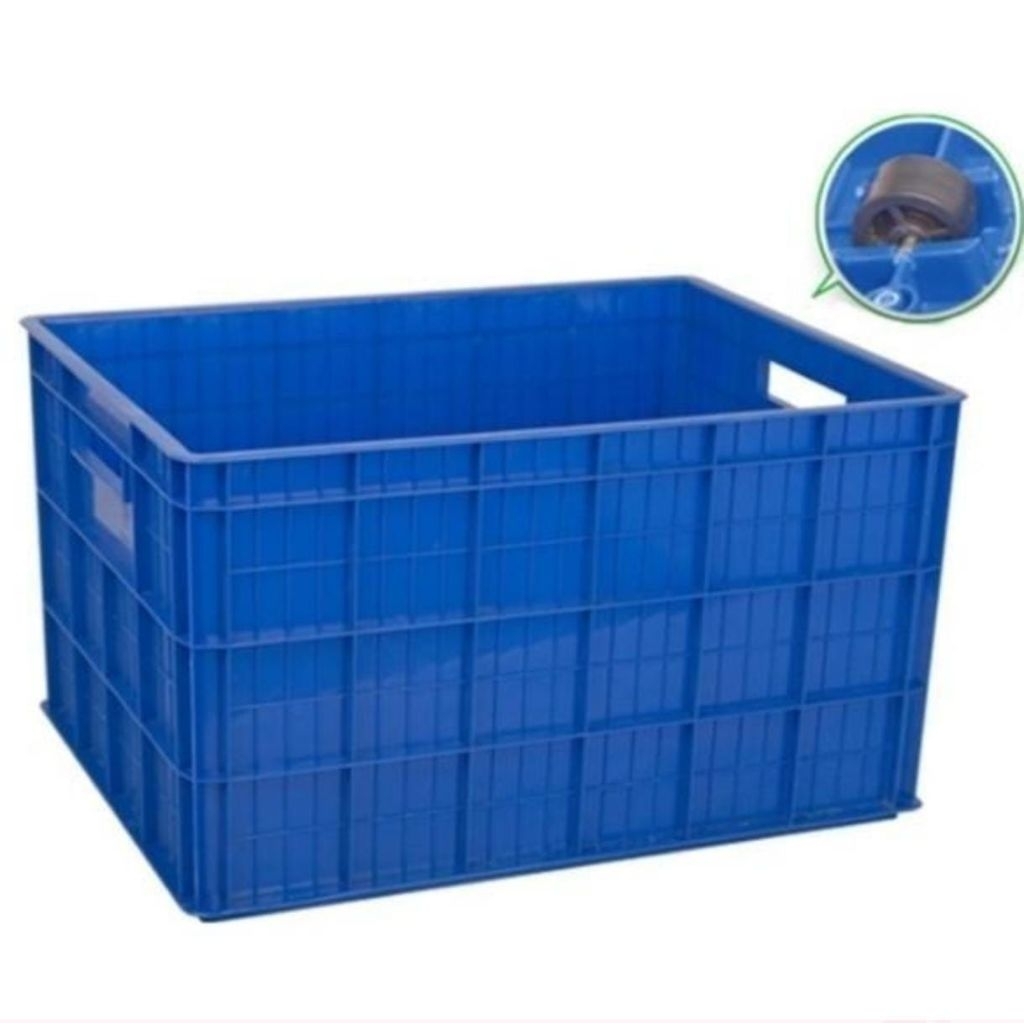 Box container GREEN leaf 2224P