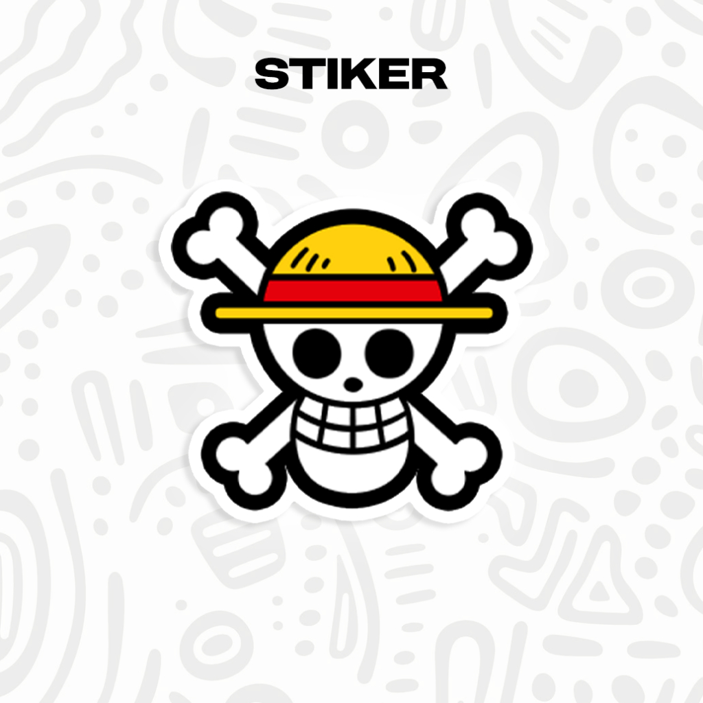 

[] STIKER ONE PIECE / TANPA MINIMAL / STIKER MURAH / STIKER KEREN / STIKER VIRAL / STIKER AESTHETIC