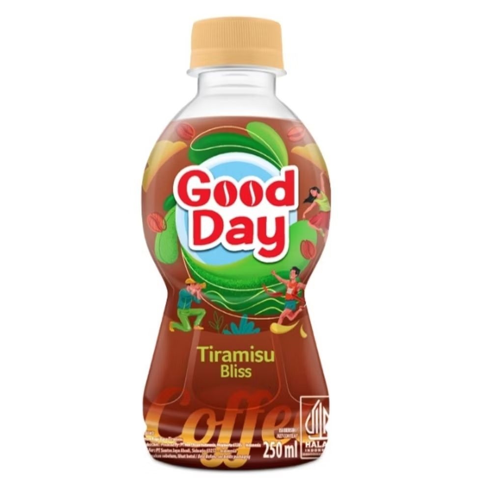 

Good Day Minuman Kopi Tiramisu Bliss 250 ml
