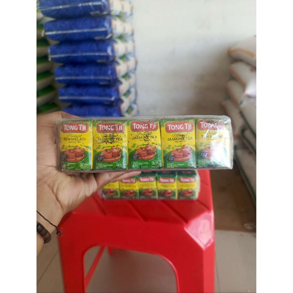 

(TERLARIS) TEH TONG TJI Premium 9gr 1 Slop Isi 50 Pcs