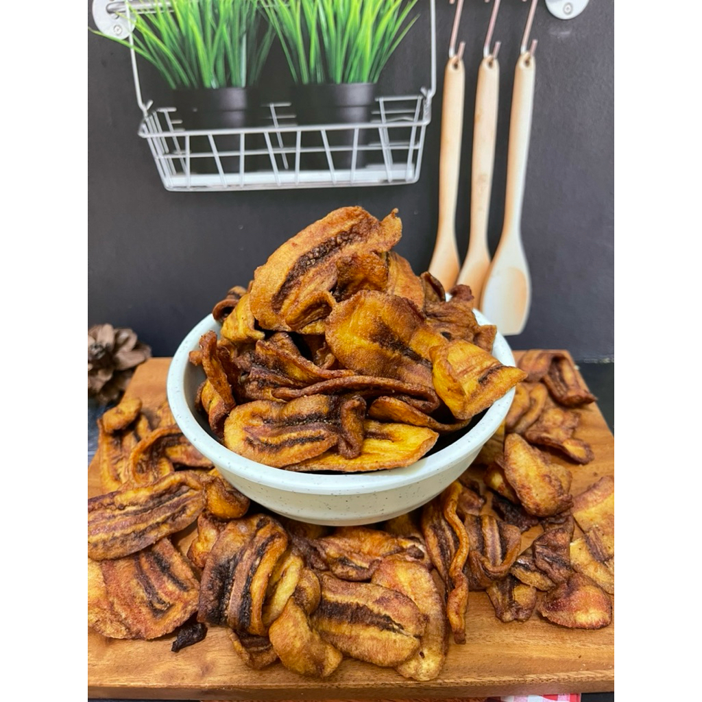 

Keripik Pisang Kering Manis 250gram