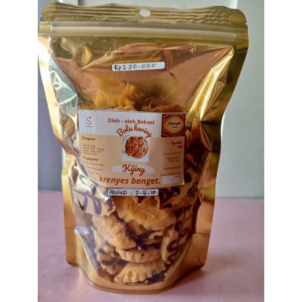 

Bolu kering kijing 125gr