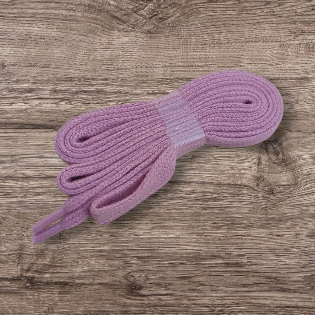 sepasang tali sepatu/flat cotton lace panjang 130 cm