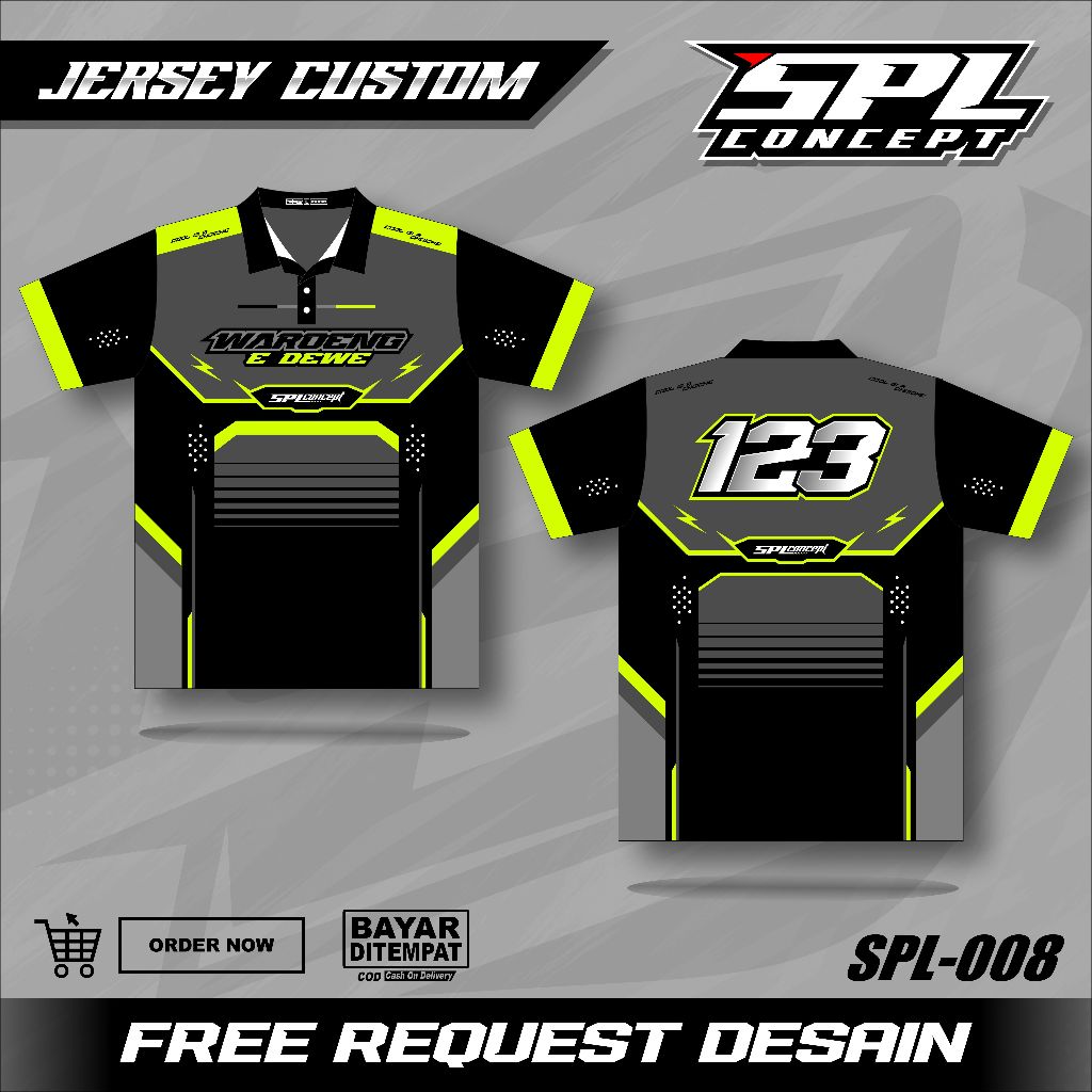 Jersey Racing Custom Nama Full Printing Baju Racing Team Jersey Bisa Request Jersey Racing Team