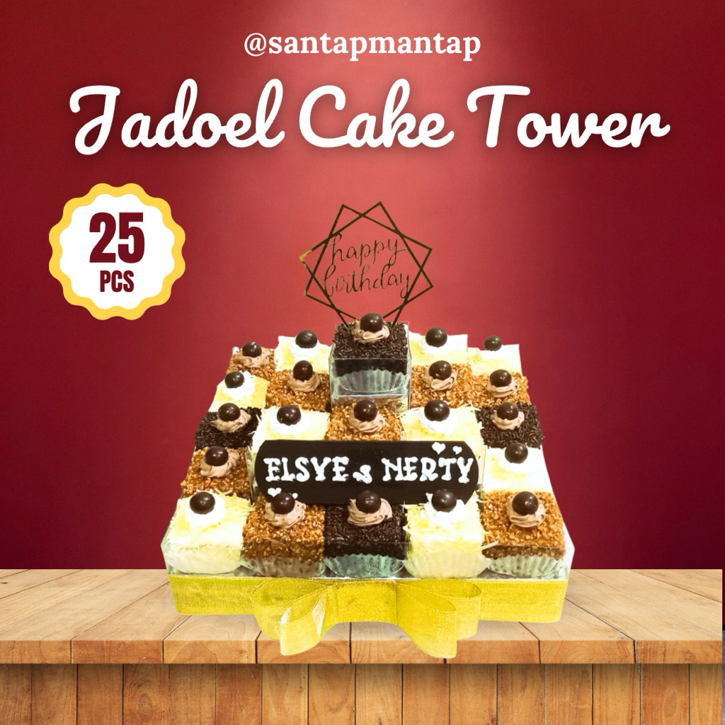 

Jadoel Cake Tower (25 pcs - Mix 02)