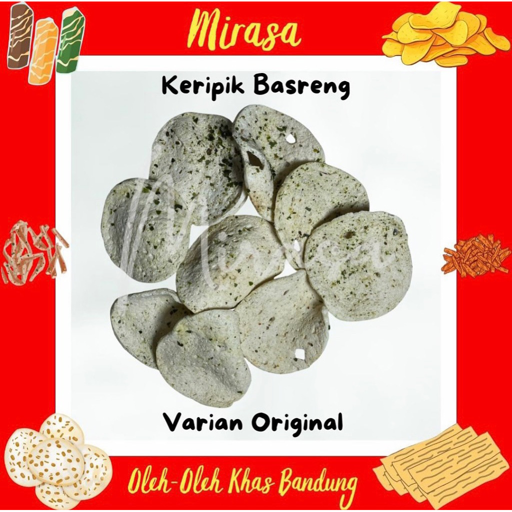 

Keripik Basreng Bulat Original| Kemasan Berat 250g, 500g, & 1KG.