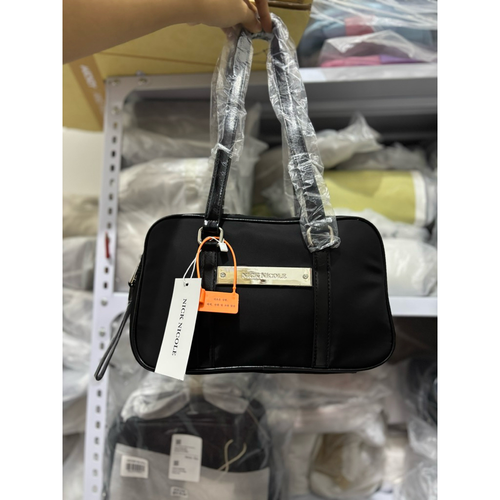 Nick Nicole Nylon Shoulder Bag