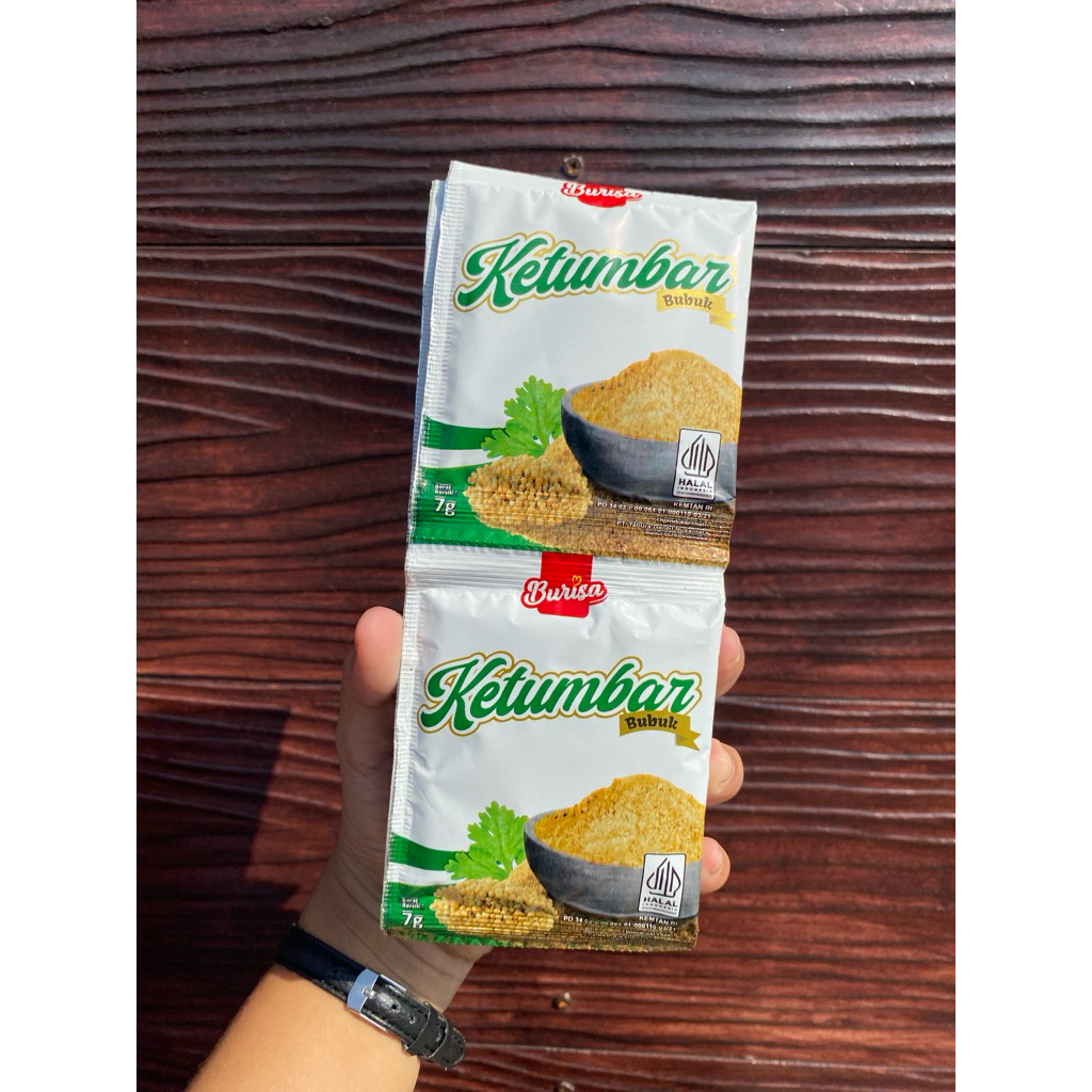 

KETUMBAR BUBUK BURISA 4G - 1 RENTENG ISI 12 sachet