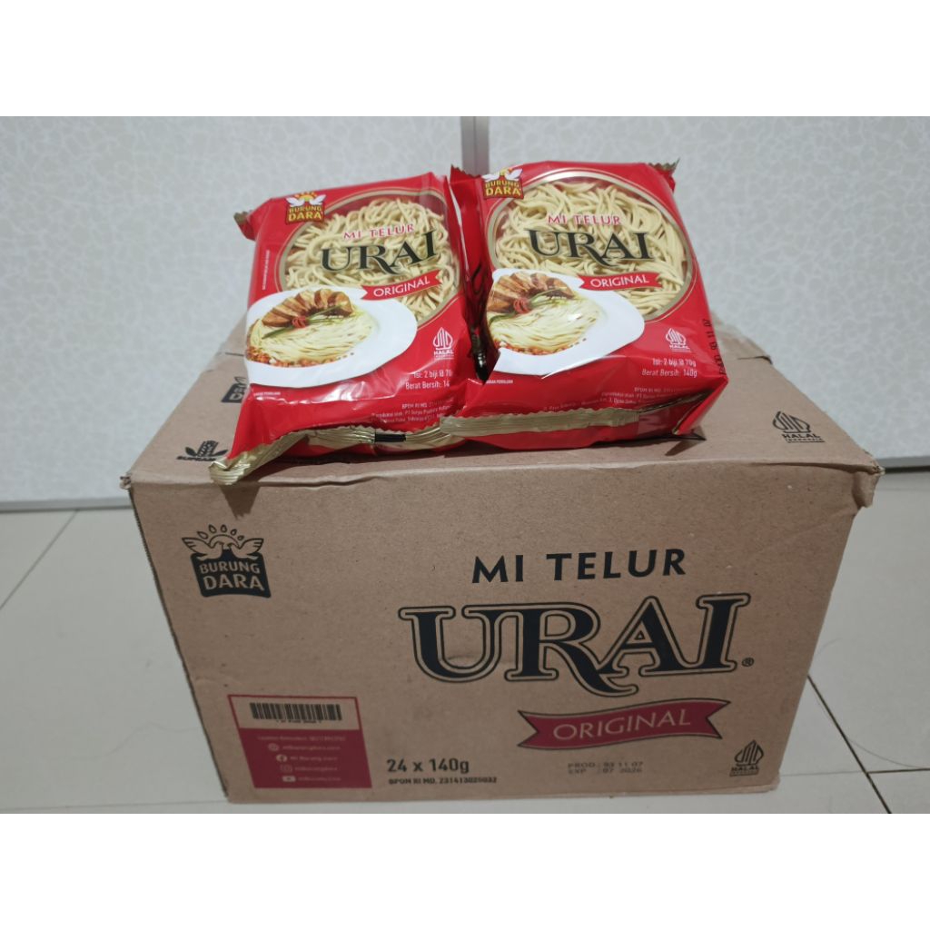 

Mie Urai Original Cap Burung Dara