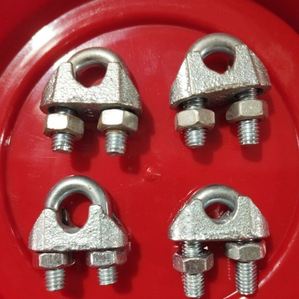 (5 pcs) Klem sling 8mm / Baut kawat sling 8mm