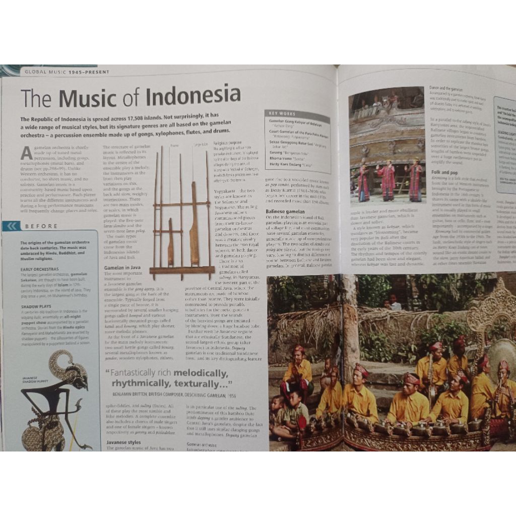 Buku MUSIC The Definitive Visual History, buku DK HARD COVER Import Book, membahas segala sejarah du