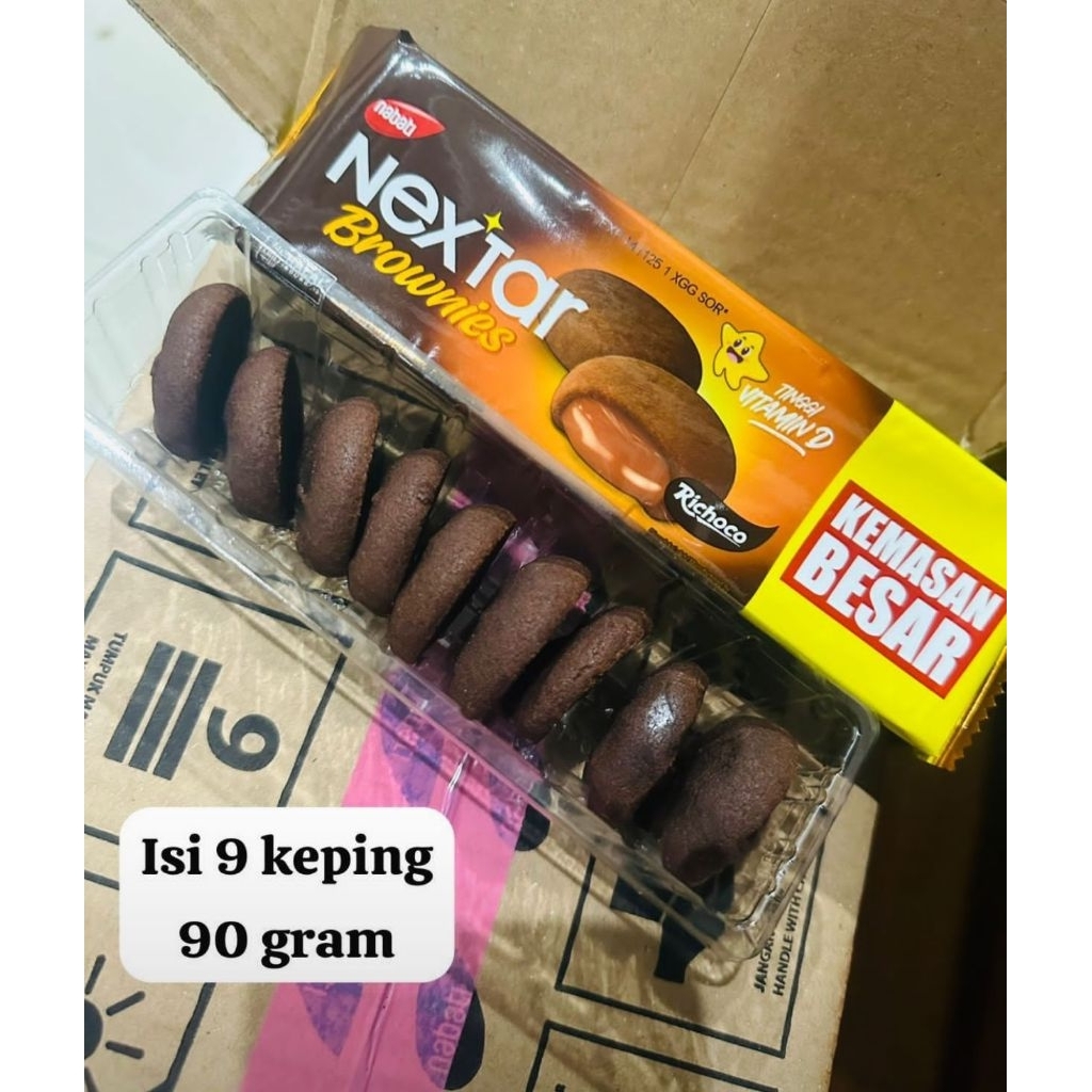

Nextar Brownis 90g isi 9keping