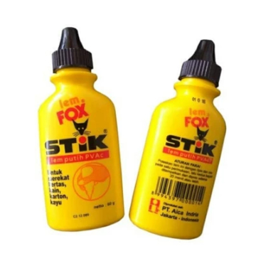 

Lem Fox Stik 60 gram Lem Putih PVAC ( Pcs ) [ Original )