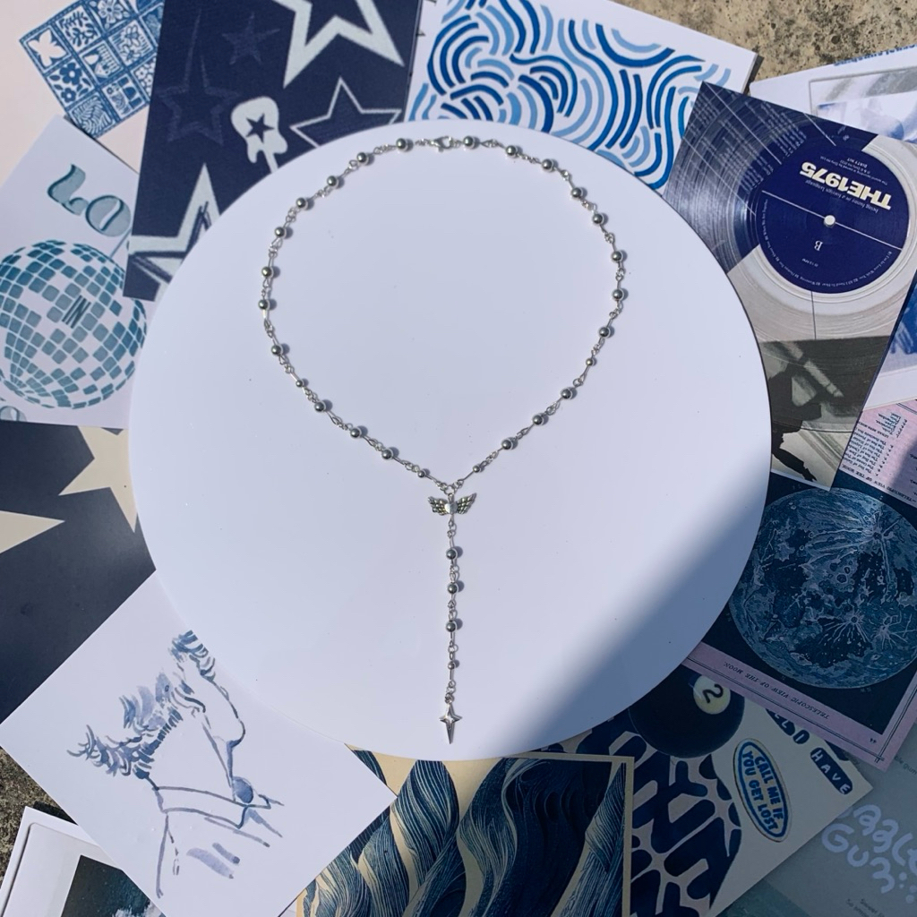 Beads’NbitsLong necklace y2k wings version