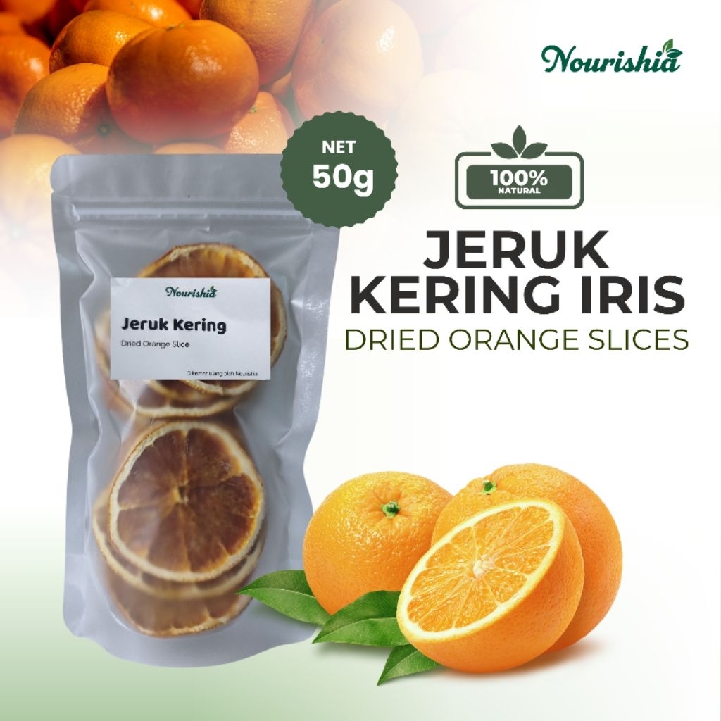 

Jeruk Kering Iris/ potong 50 gr- Dried Orange Slice /dehydrated orange slice