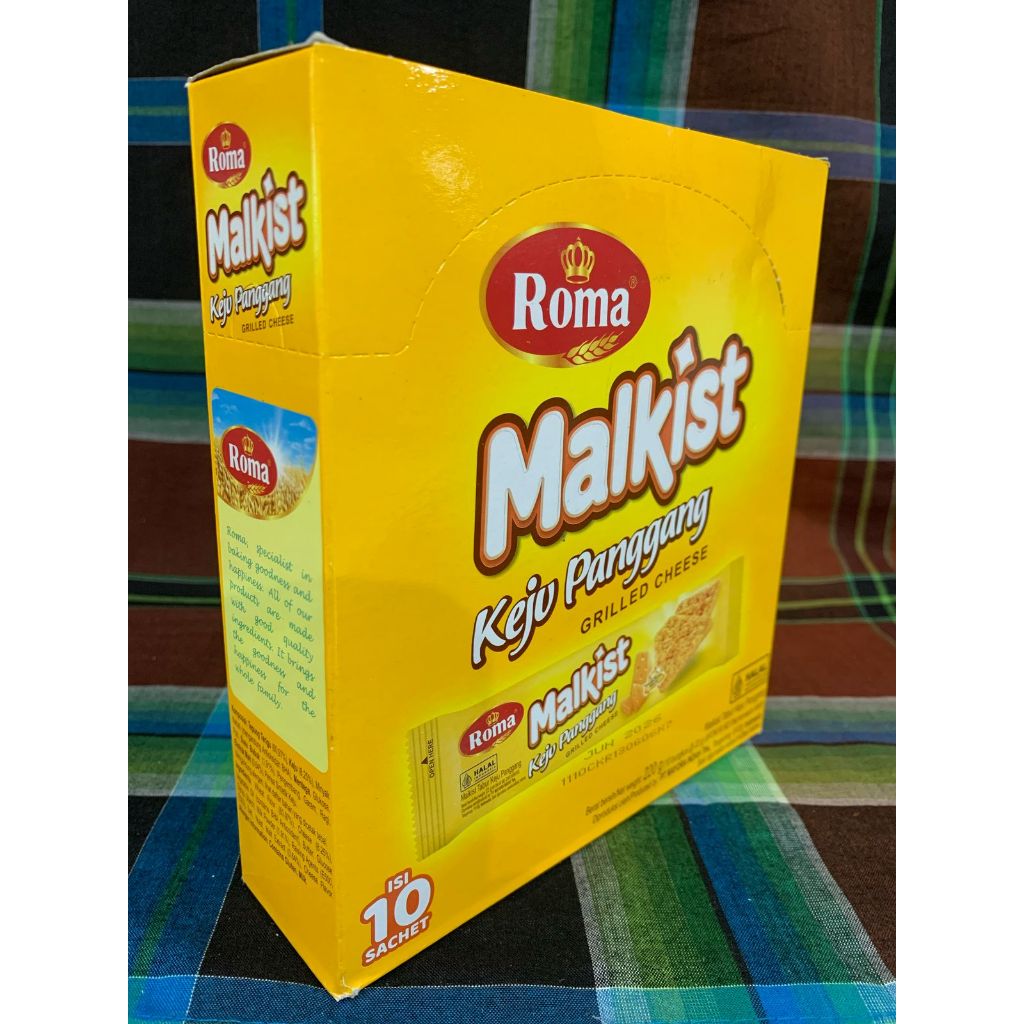 Roma Malkist Keju Panggang 22gr