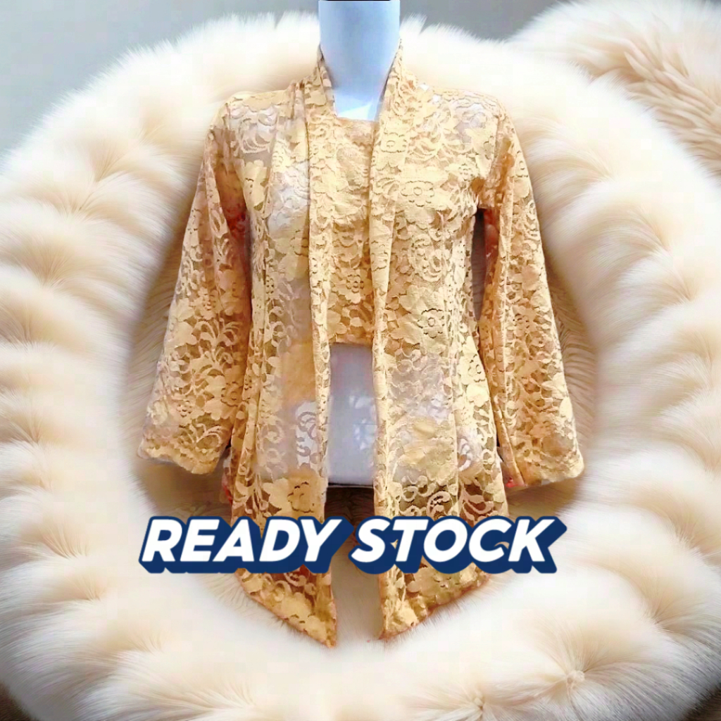 Baju kebaya brokat HITS 2025 terlaris/pakaian wanita kebaya brokat termurah/atasan perempuan model k