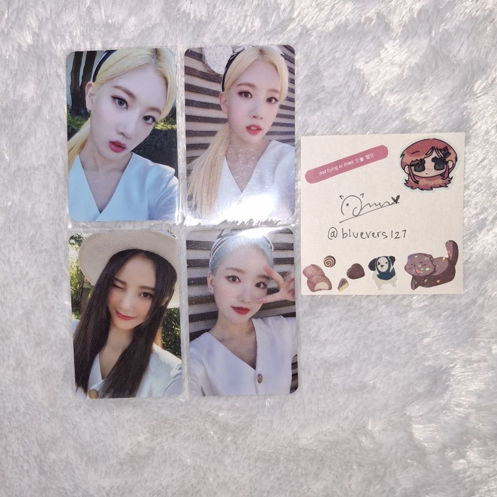 LOONA MIDNIGHT 12:00 WHY NOT VER D ALBUM PHOTOCARD