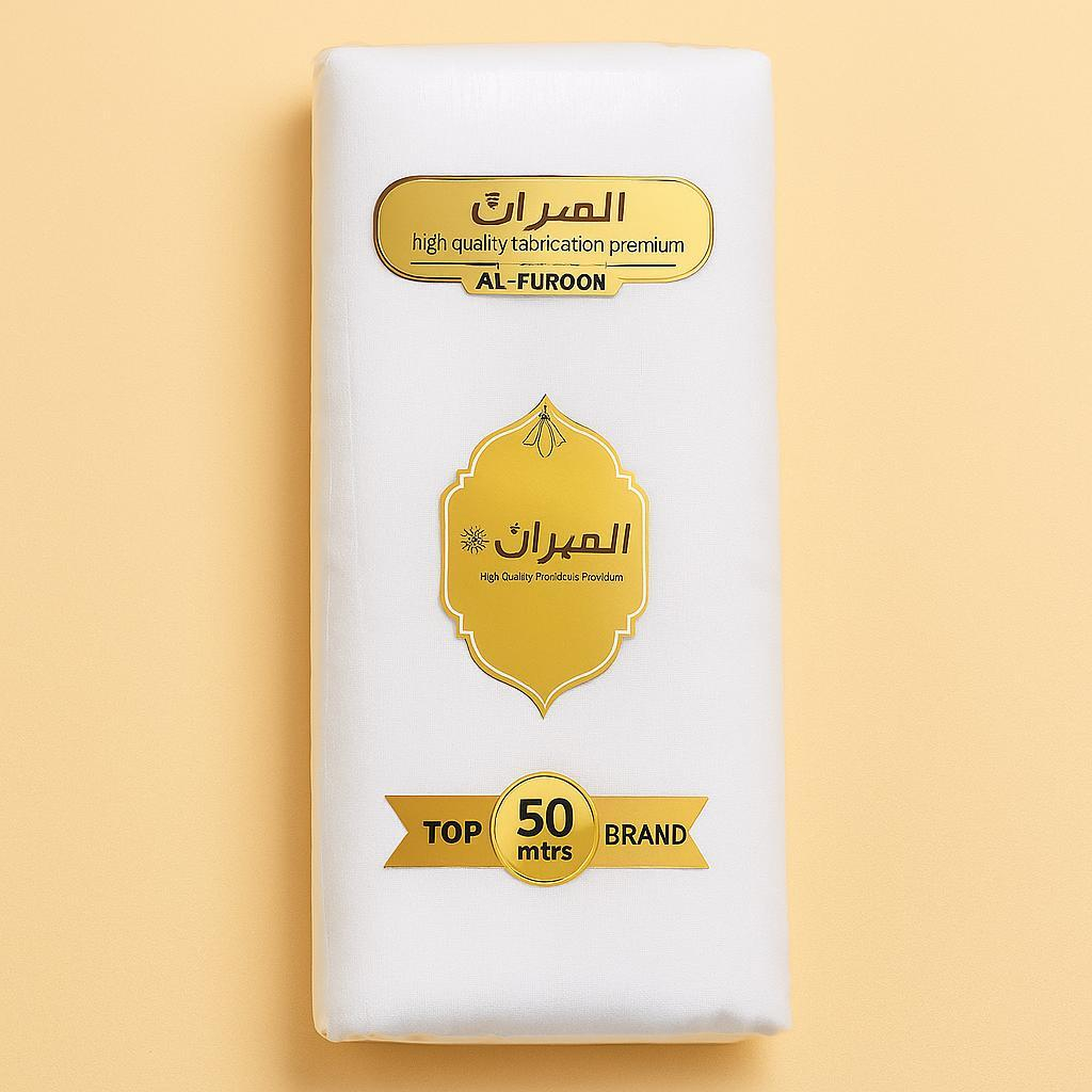 Kain Kafan Mori Premium Meteran 1 Roll Lengkap Perempuan panjang 50 meter polyster tc katun