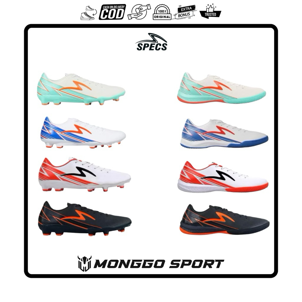 Sepatu Bola Futsal Specs Accelerator Lightspeed 20 FG IN