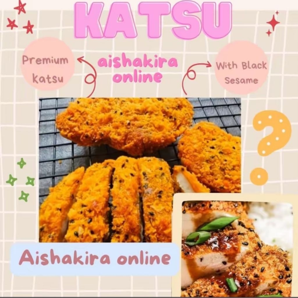 

Chicken Katsu Premium With Black Sesame