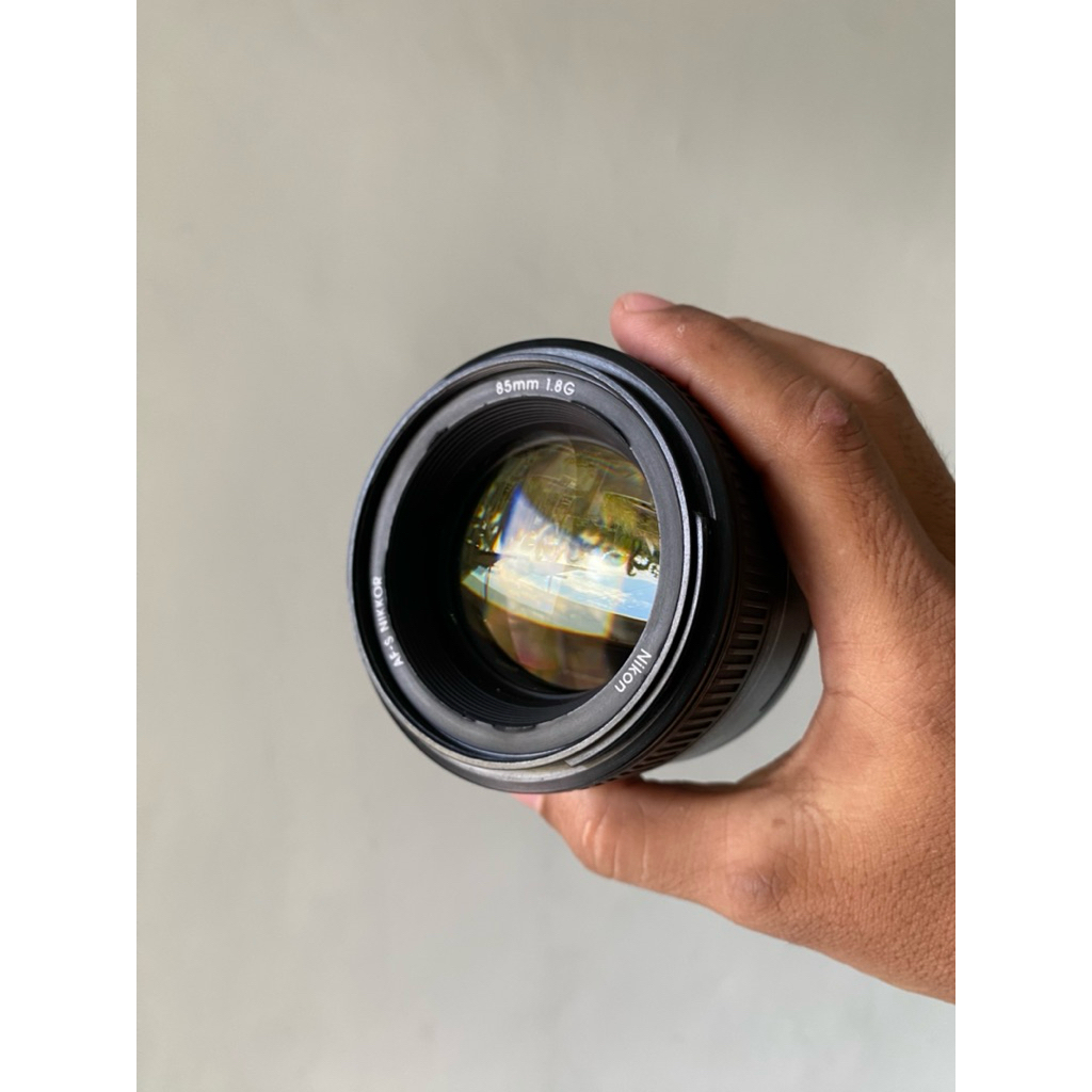 Lensa Nikon 85mm afs F1.8