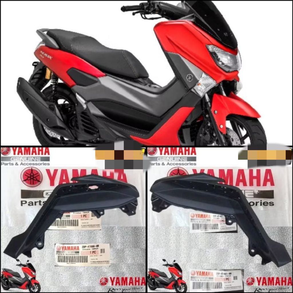 Bordes Dek Pijakan Kaki Yamaha Nmax Old Kanan Atau Kiri Original Asli Yamaha