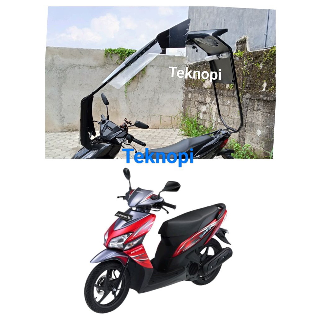 Kanopi motor Vario 110cc karbu anti hujan