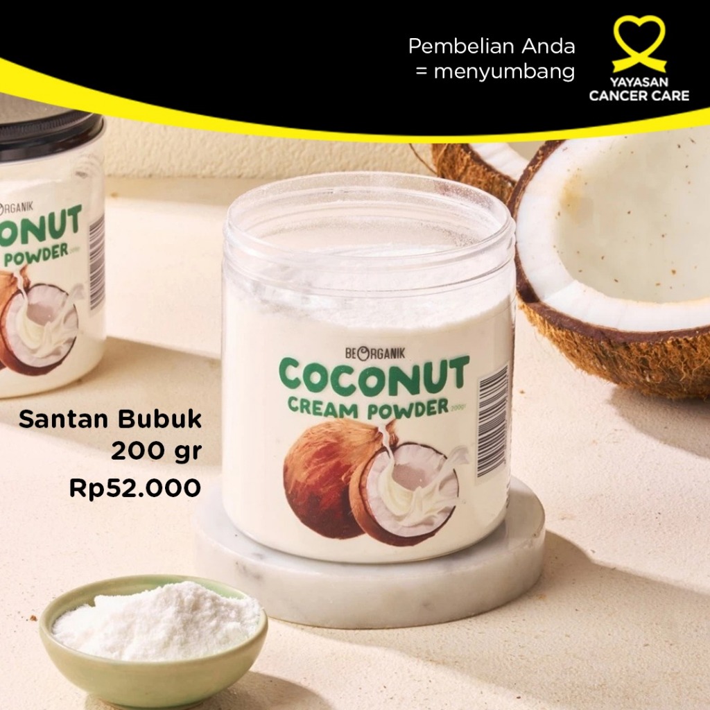 

Beorganik Coconut Cream Powder Bubuk Santan