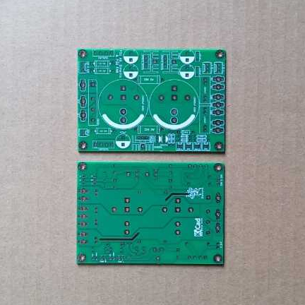 PCB PSU AB 2 Elko + PSU FAN + PSU simetris Dauble Layer