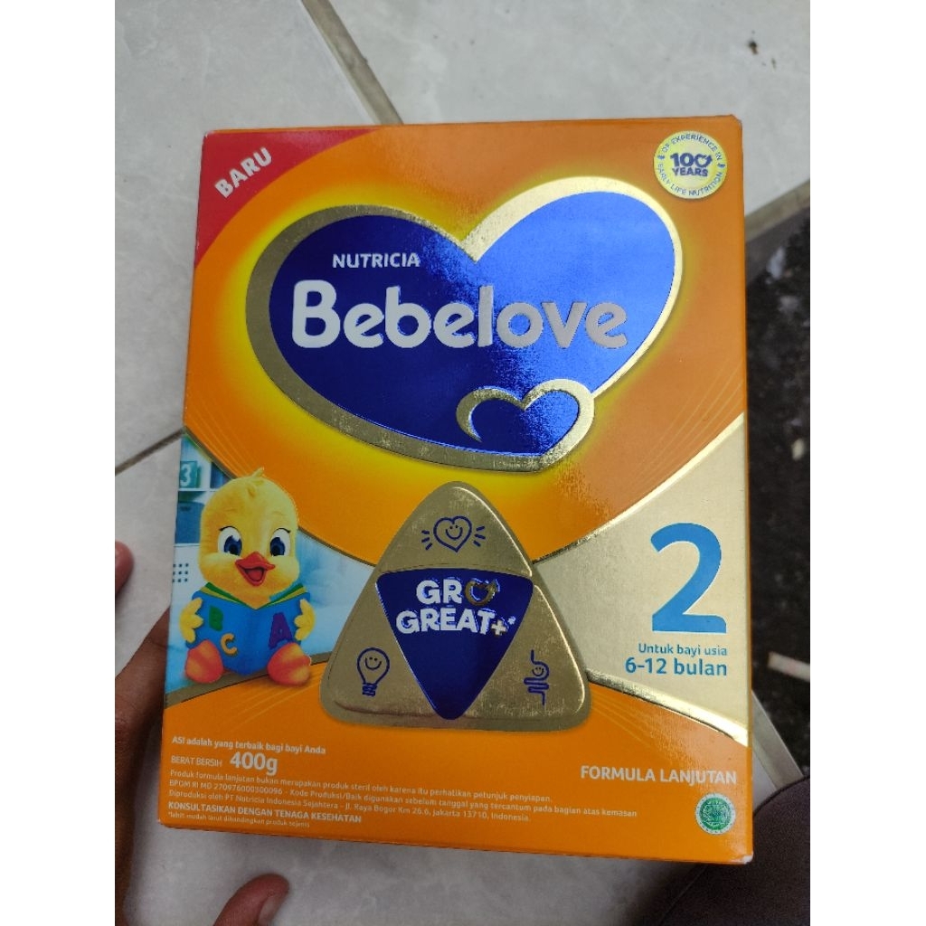 

Susu bebelove 400gr