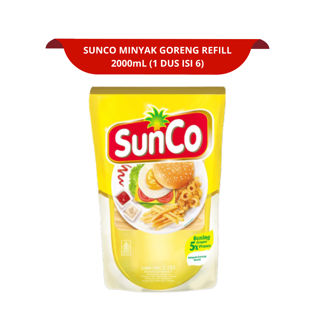 

[1 DUS ISI 6] MINYAK GORENG SUNCO FORTUNE BIMOLI SANIA SOVIA FILMA 2 LITER
