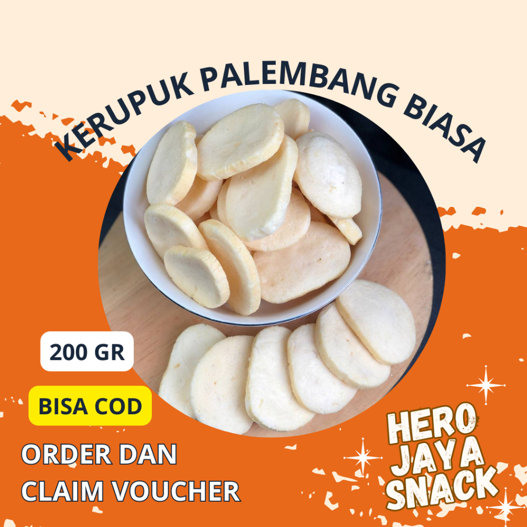 

Kerupuk Palembang Biasa Ikan Tenggiri