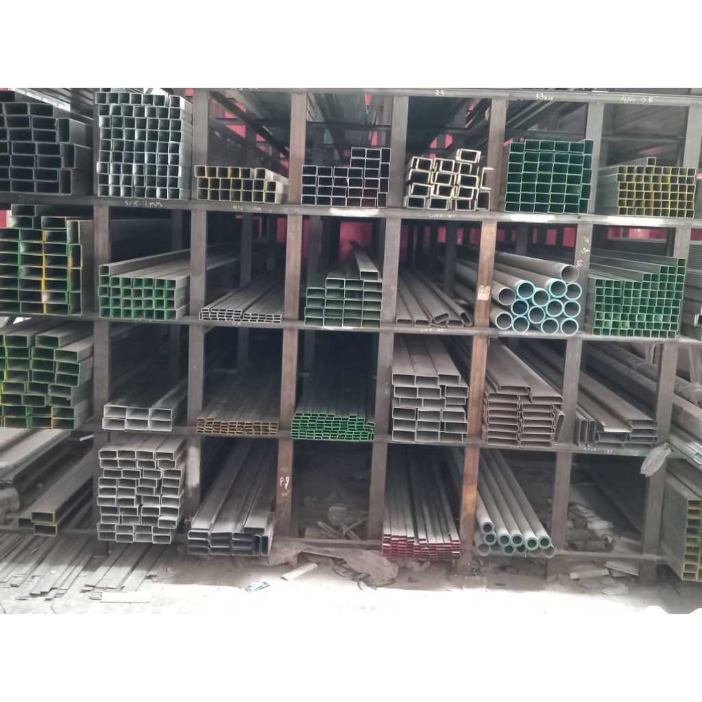 Hollow galvanis 2x4x 1.2mm panjang 6Meter