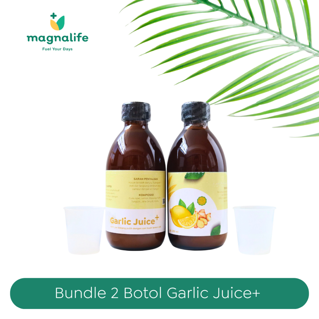 

Magnalife - Bundle 2 Botol Garlic Juice Plus 250ml Jus Herbal Bawang Putih Tunggal