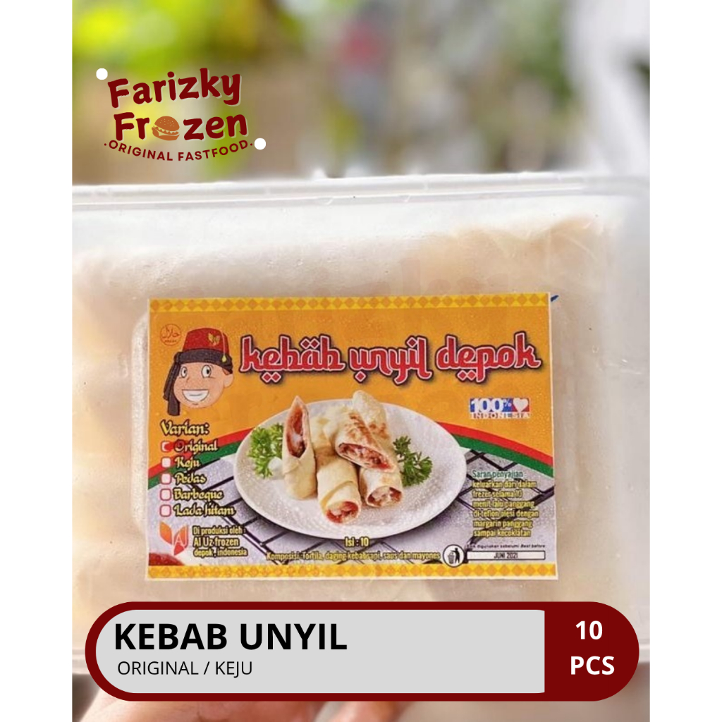 

Kebab Unyil Original / Keju isi 10