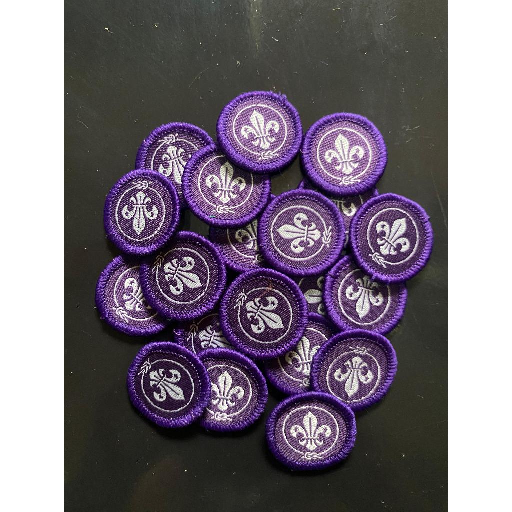 (COD) BADGE WOSM WOVEN/BADGE WOSM PUTRA/BADGE WOSM PUTRI