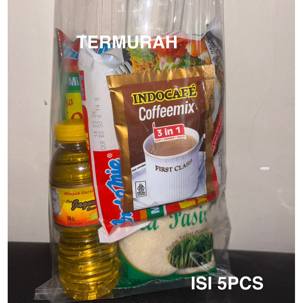 

TERMURAH PAKET SEMBAKO ISI 5PCS