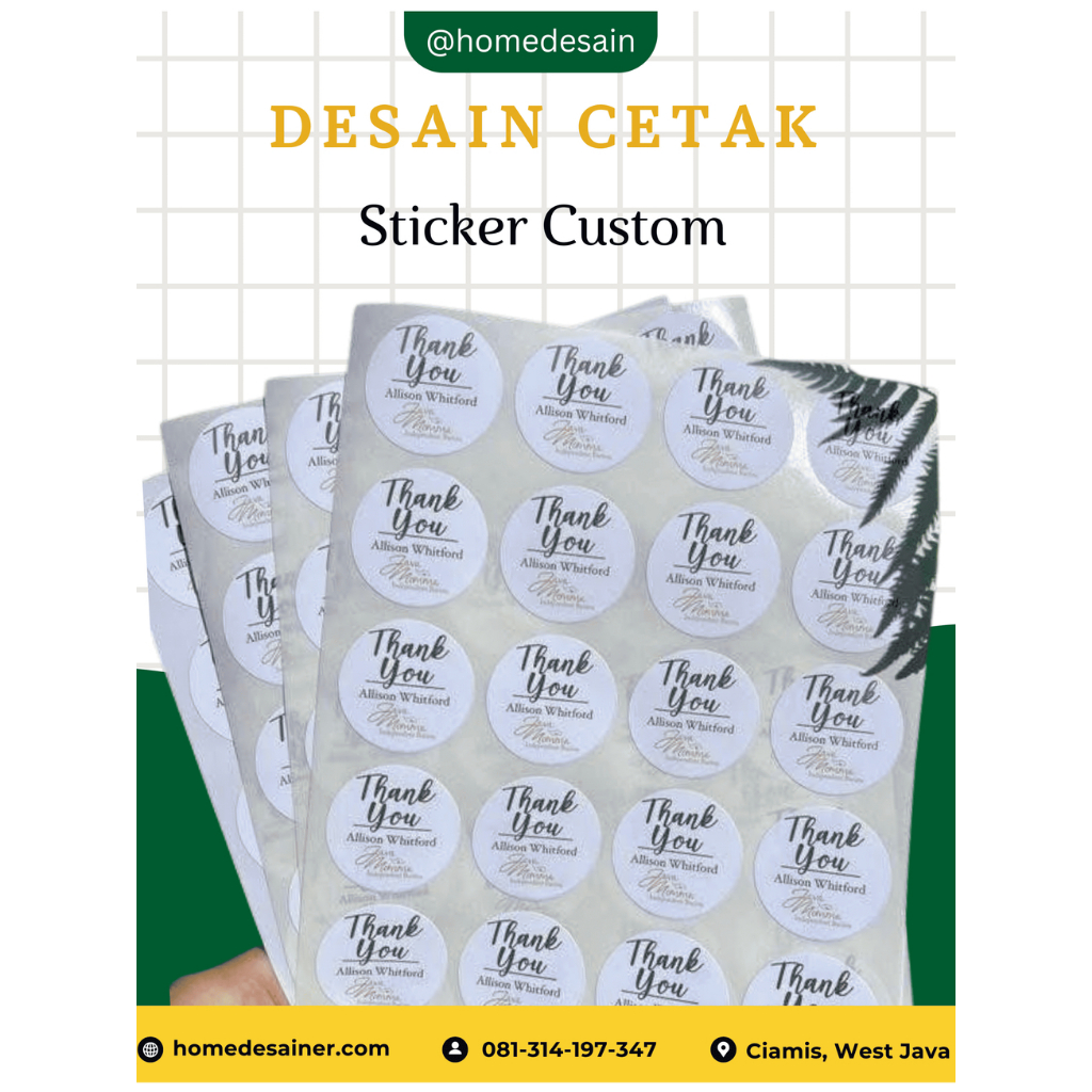 

CETAK STICKER A4 MAKANAN / STICKER CUSTOM / STICKER LABEL