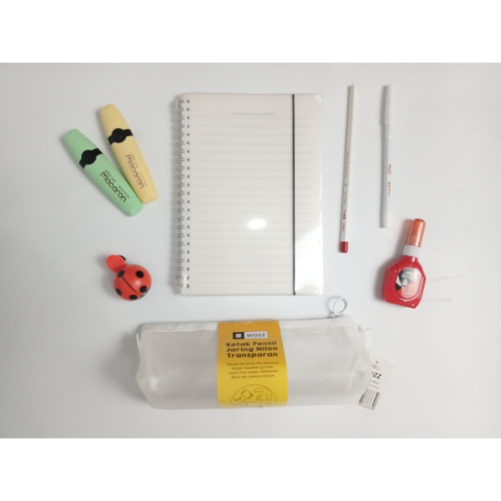 

PAKET BUNDLING ALAT TULIS LUCU / HADIAH LOMBA 17-AN / SOUVENIR SET ALAT TULIS MURAH