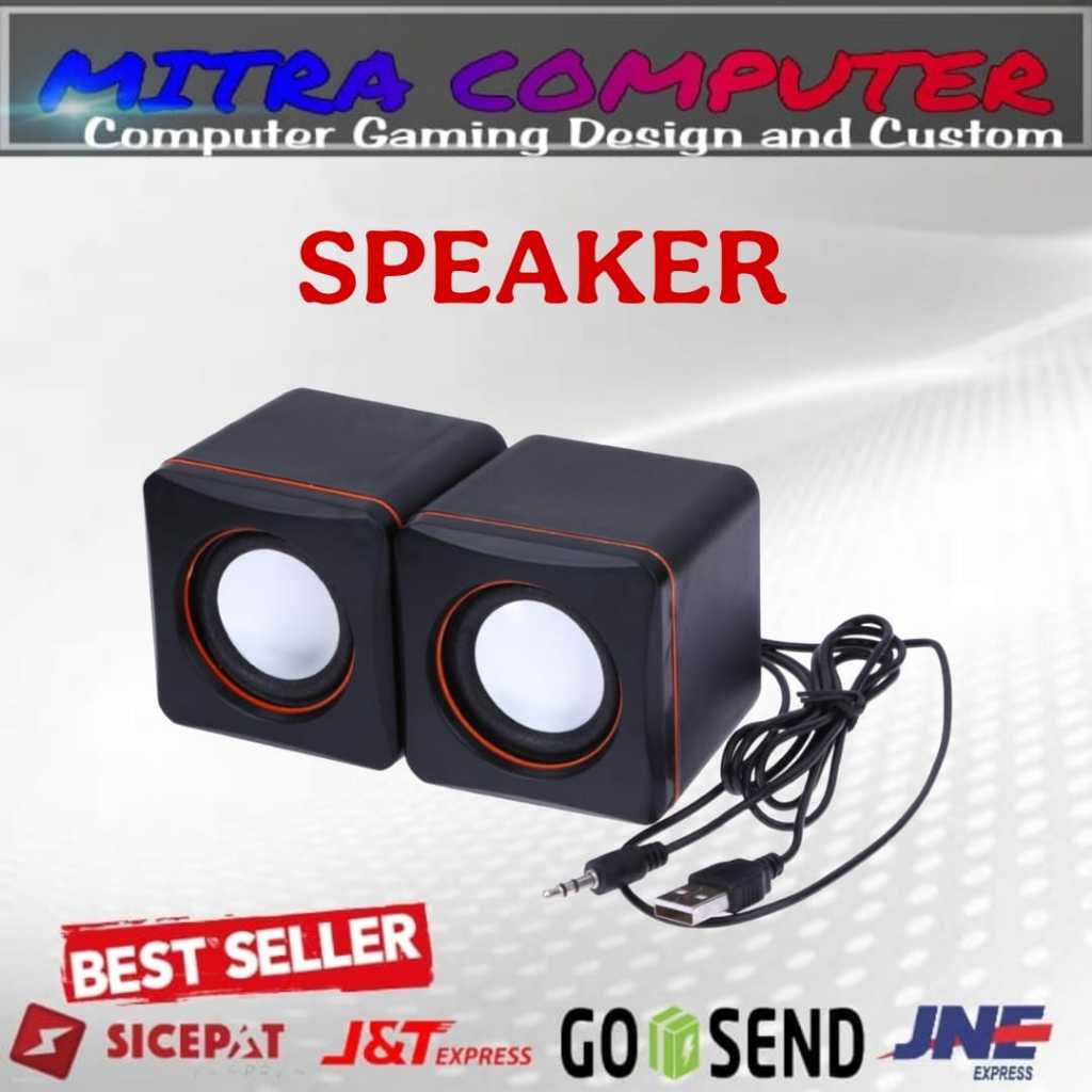 SPEAKER MINI KOMPUTER PC / LAPTOP / NOTEBOOK / SPEAKER USB MINI MULTIMEDIA