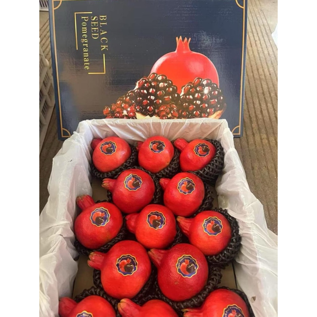 

Buah Delima / Pomegranate Soft Seed 1 Dus (9 KG, 5KG) Fresh Import