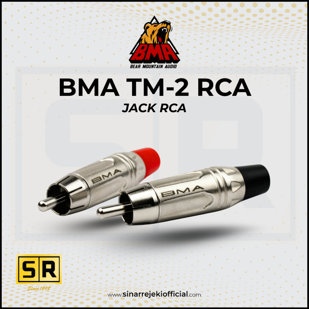 Connector Jack BMA TM-2 RCA 1 SET / Konektor jeK RCA